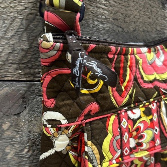 Vera Bradley Puccini Pattern Hipster Crossbody Mailbag Fall 2008 Designer NWOT - Picture 6 of 12